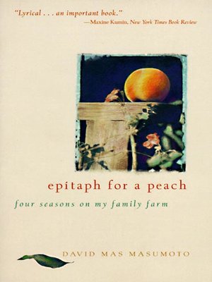 cover image of Epitaph for a Peach